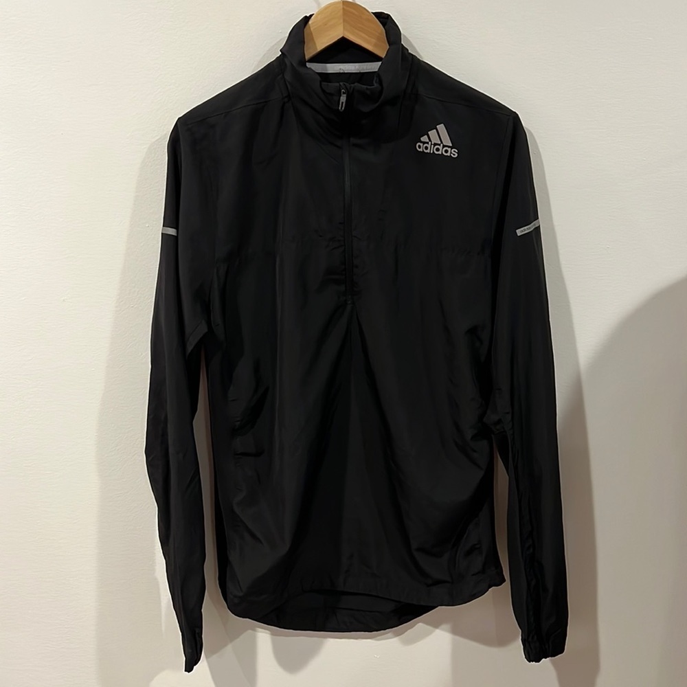 Adidas SQ (Sequence) Running ANO Jacket, Medium, ITQ18 (AA5093), Black size S - Picture 2 of 7